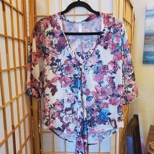 Flower blouse